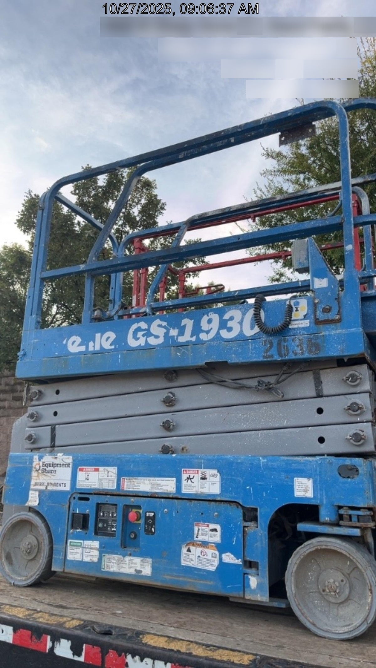 2017 Genie GS-1930 Standard