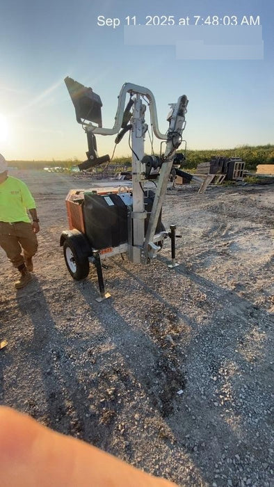 2024 Wanco WLTT-4MM4K Diesel, Deep Sea Controller, Shore Power Plug, Auto Start, (4) 350W LED Floodlights, 4kW Generator, 60 Gal Fuel Tank, 2" Ball, T3