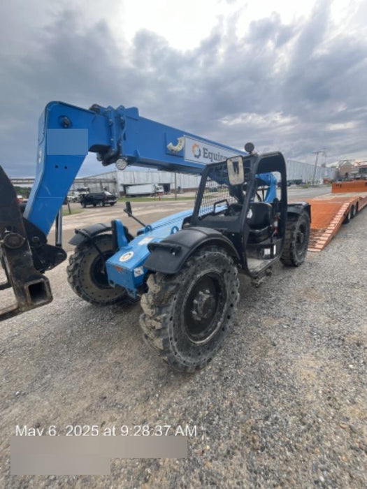 2019 Genie GTH-636 Canopy, Solid RT Tires, LED Work Lights, Beacon 60" QA Carriage, 48" Forks