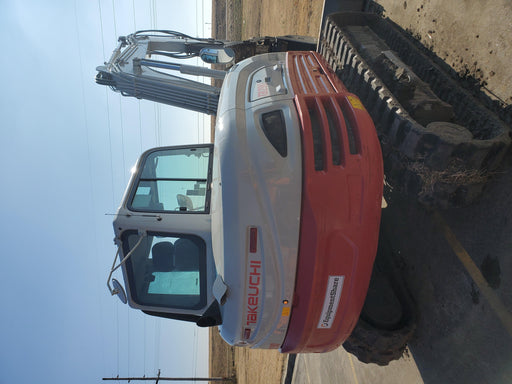 2019 Takeuchi TB290 Takeuchi TB290 Cab/Heat/AC w/Rubber Tracks, Auxiliary Hydraulics, Dozer Blade, Manual QC, 18/24/36" Buckets, Hydraulic Thumb Installed