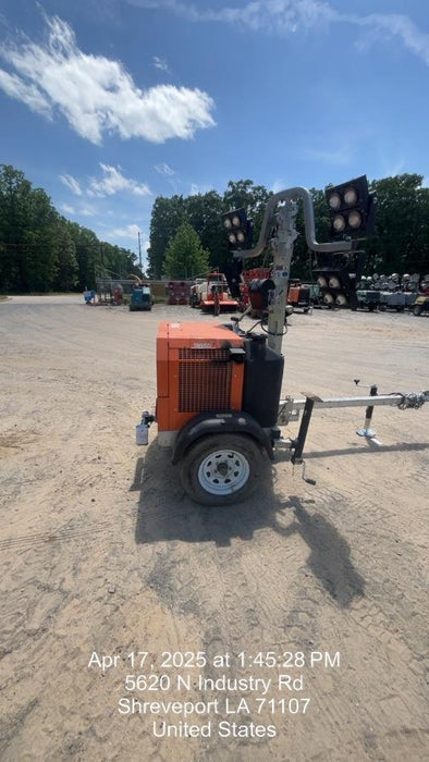 2024 Wanco WLTT-4MM4K Diesel, Deep Sea Controller, Shore Power Plug, Auto Start, (4) 350W LED Floodlights, 4kW Generator, 60 Gal Fuel Tank, 2" Ball, T3