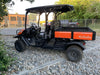 2022 Kubota RTV-X1140W-H Plastic Canopy, Windshield Acrylic Clear, LED Strobe Light, Wire Harness Kit, Back up Alarm