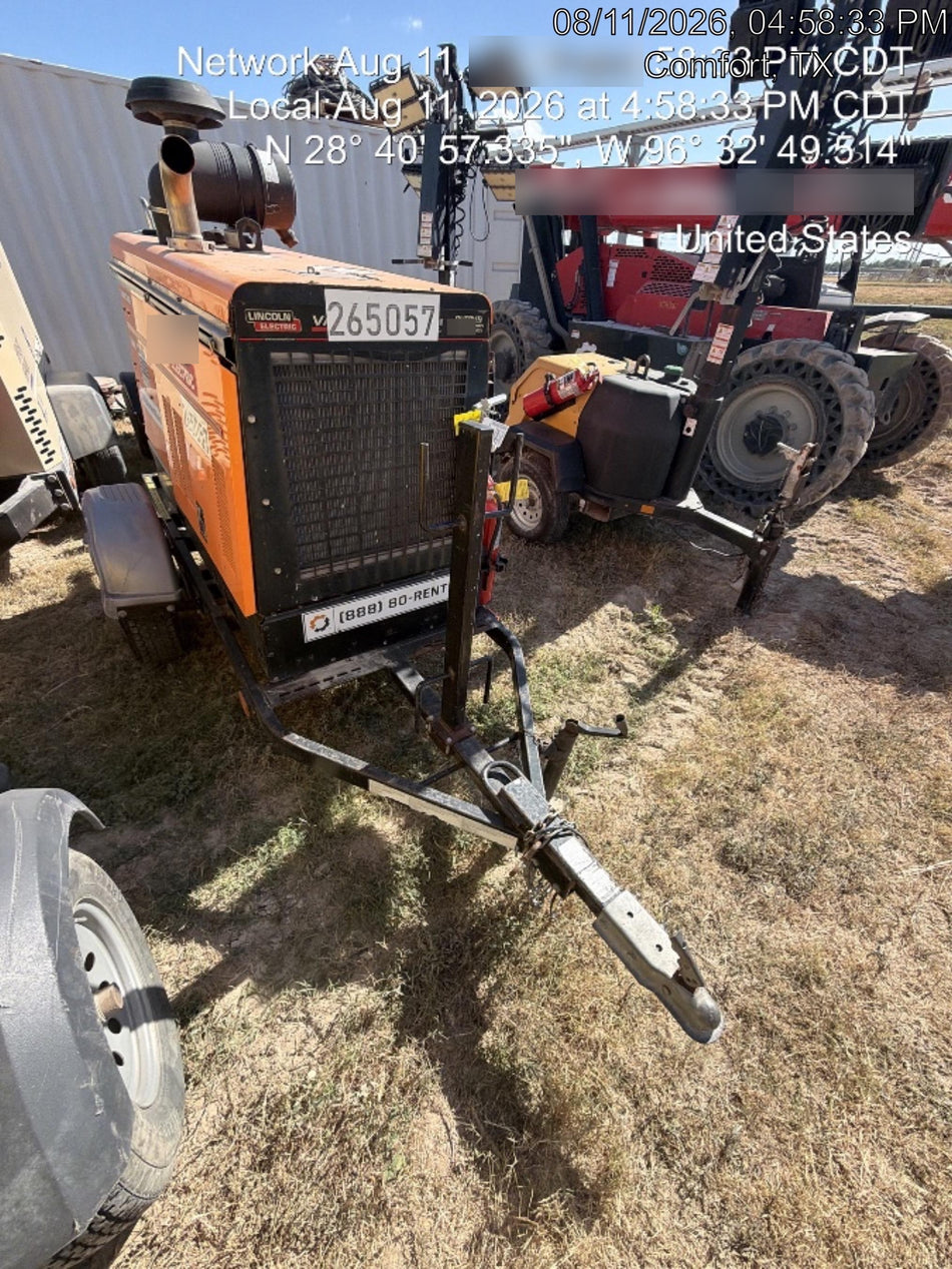 2022 Lincoln Electric Vantage 549X Crosslink Technology, Trailer Mounted, ES Decals, T3