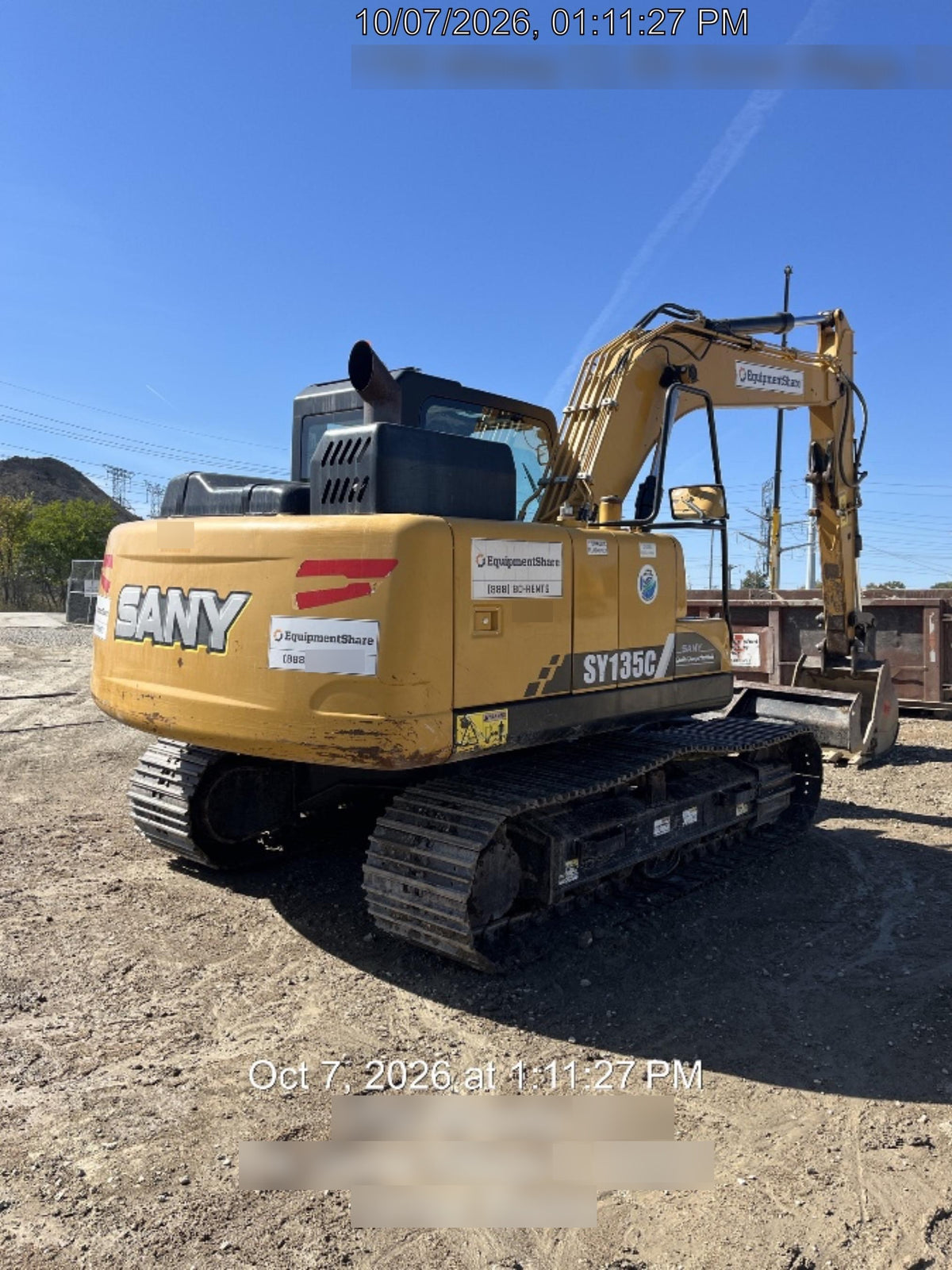 2019 SANY SY135C