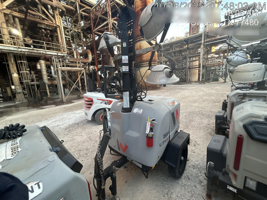2019 Wacker Neuson LTV6L-MH Wacker Neuson LTV6L Mobile Light Tower w/Fuel Level Sensor Installed