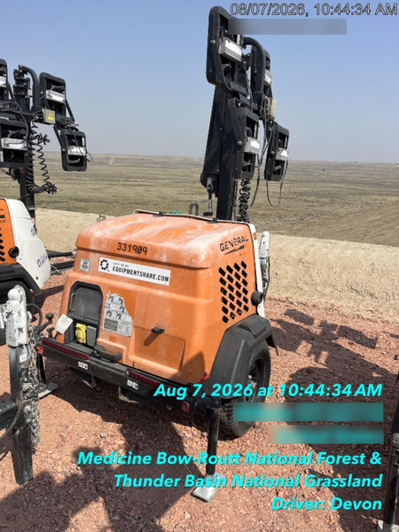 2023 Generac MLT2 Diesel, Flex Switch 120V Input, Powerzone Controller, (4) 320W LED Lights, 4kW Generator, 39.9 Gal Fuel Tank, 2" Ball, T3