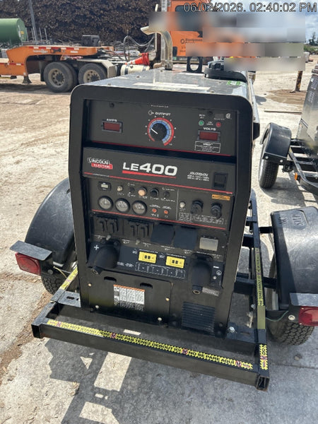 2024 Lincoln Electric LE400 Kubota V1505, Trlr, Cable Rack, Light Kit, ES Decals, T3