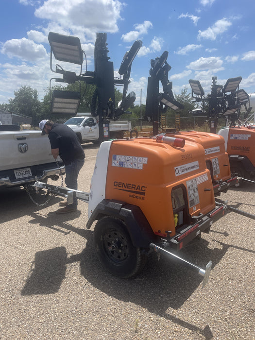 2024 Generac MLT2 Diesel, Flex Switch 120V Input, Powerzone Controller, 
(4) 320W LED Lights, 4kW Generator, 39.9 Gal Fuel Tank, 2" Ball, T3