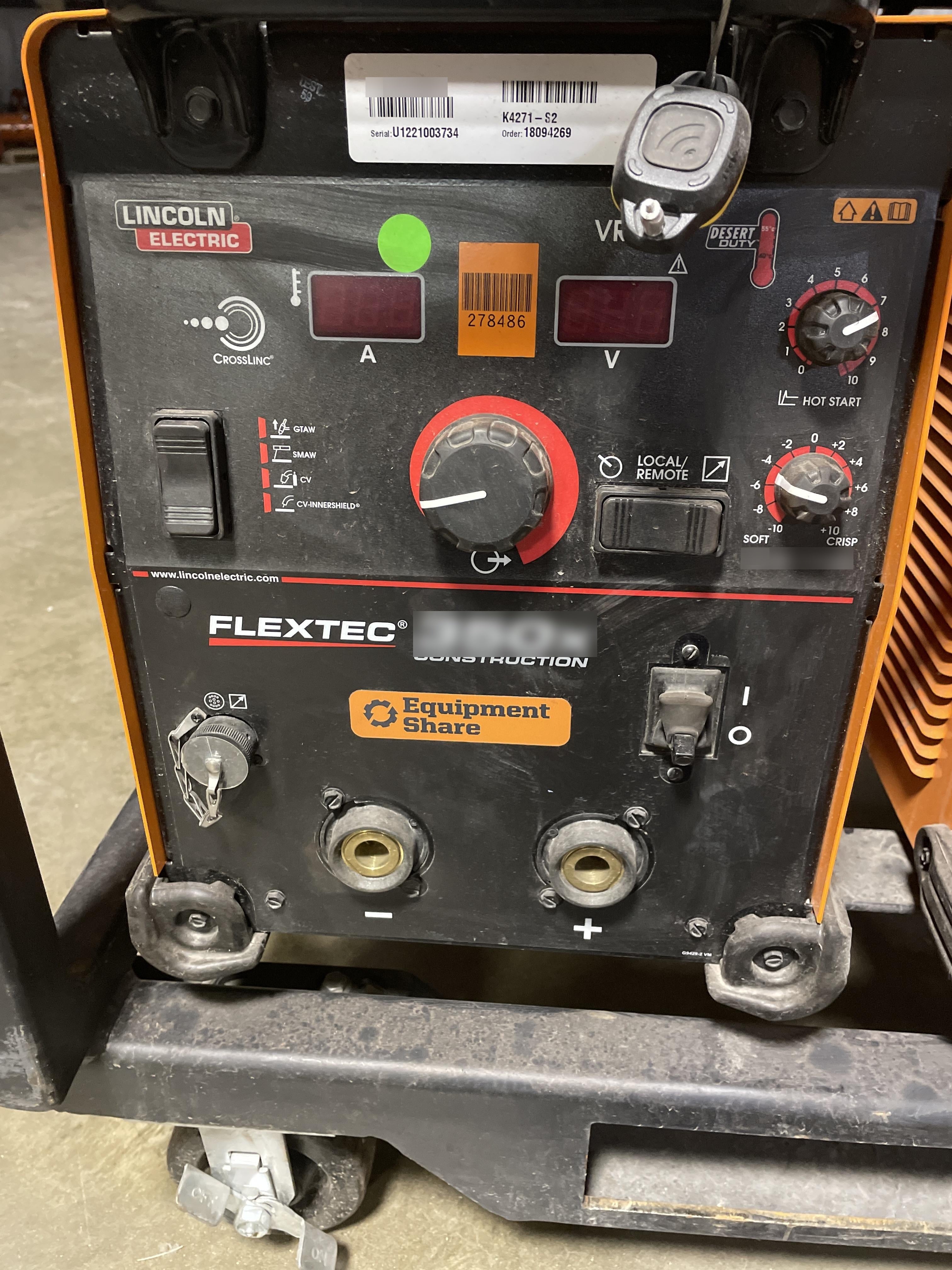 2022 LINCOLN ELECTRIC FLEXTEC 350X