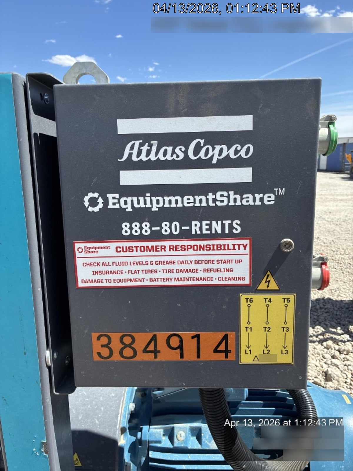 2023 ATLAS COPCO PAC F44 E