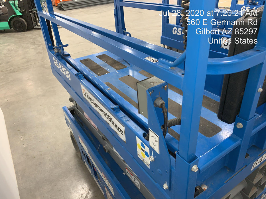 2020 Genie GS-1930 Standard Machine