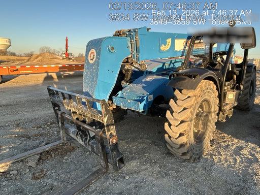 2018 Genie GTH-844 GTH-844 w/Open ROPS, Solid Tires, beacon/work lights, 60" carriage/forks