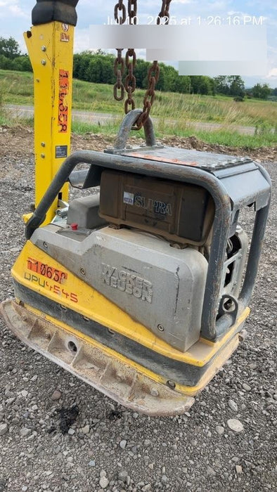 2020 Wacker Neuson DPU4545HEH Walk Behind Reversible Plate Compactor, Diesel