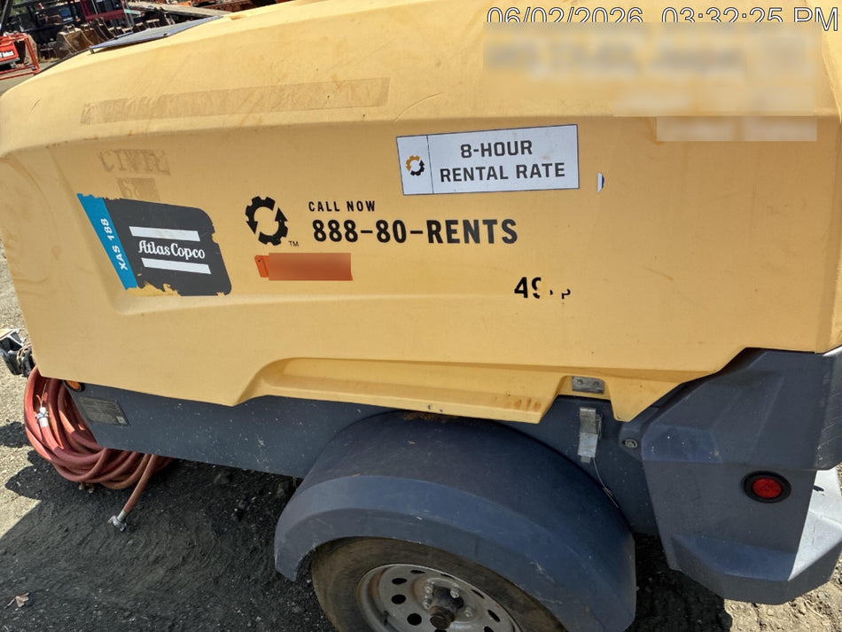 2021 ATLAS COPCO XAS188 CWK