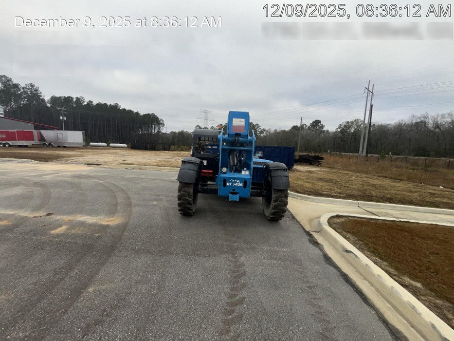 2019 Genie GTH-636 Canopy, Solid RT Tires, LED Work Lights, Beacon