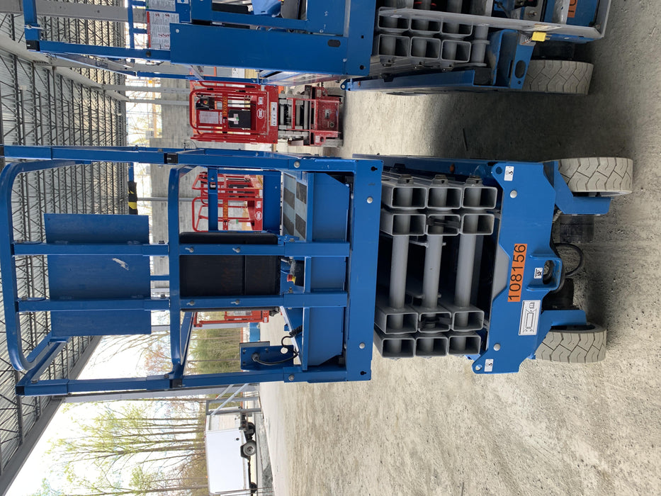 2020 Genie GS-2632 Solid NM Tires, Folding Rails with Half-Height Swing Gate, Beacon