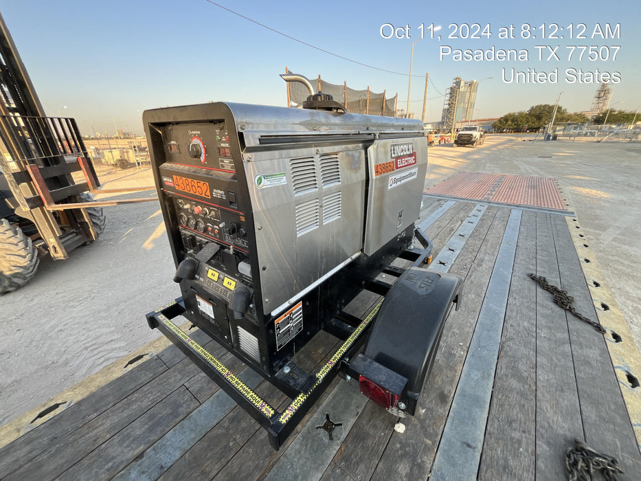 2024 Lincoln Electric LE400 Kubota V1505, Trlr, Cable Rack, Light Kit, ES Decals, T3