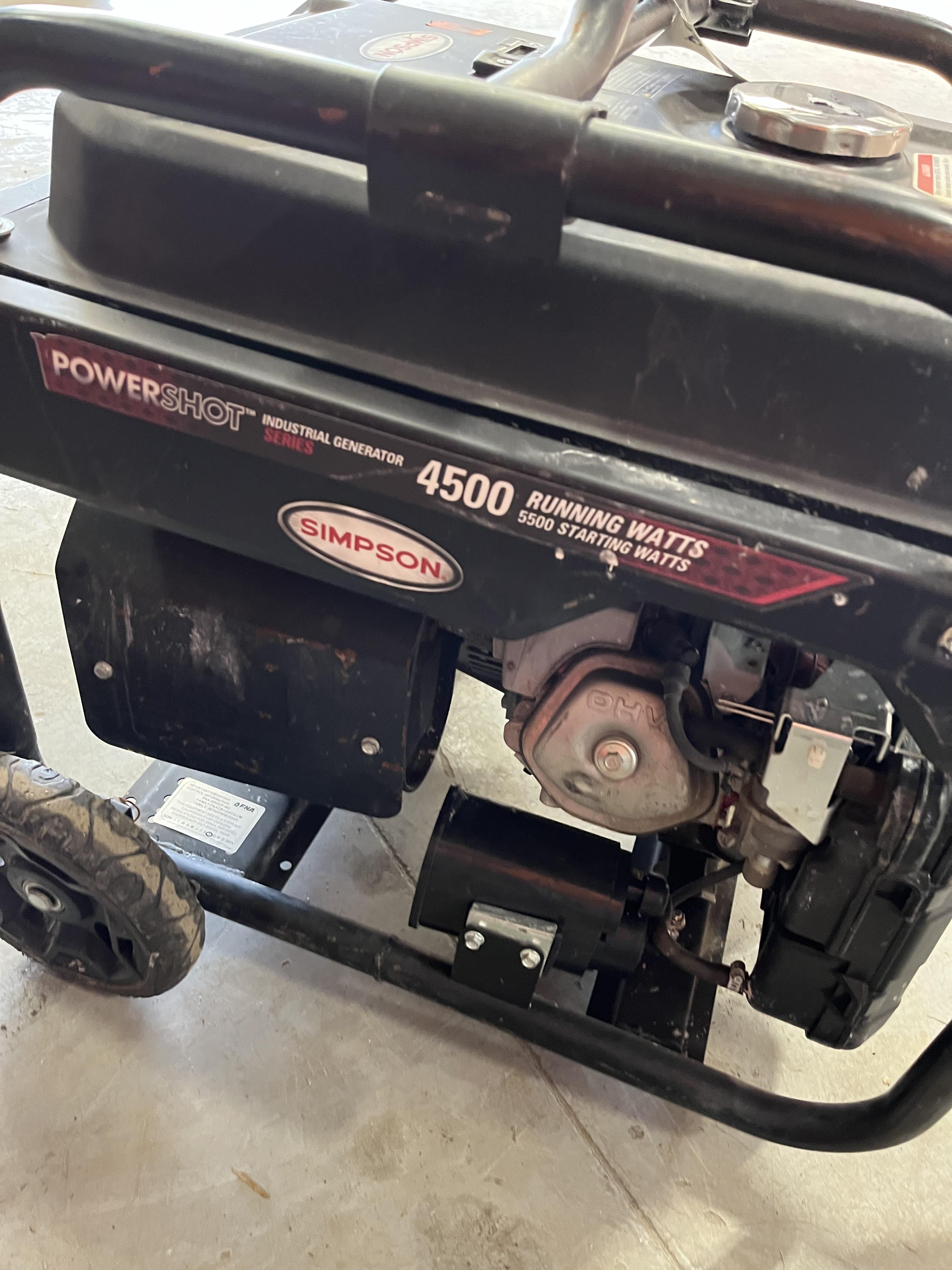 2022 SIMPSON SCGH5500