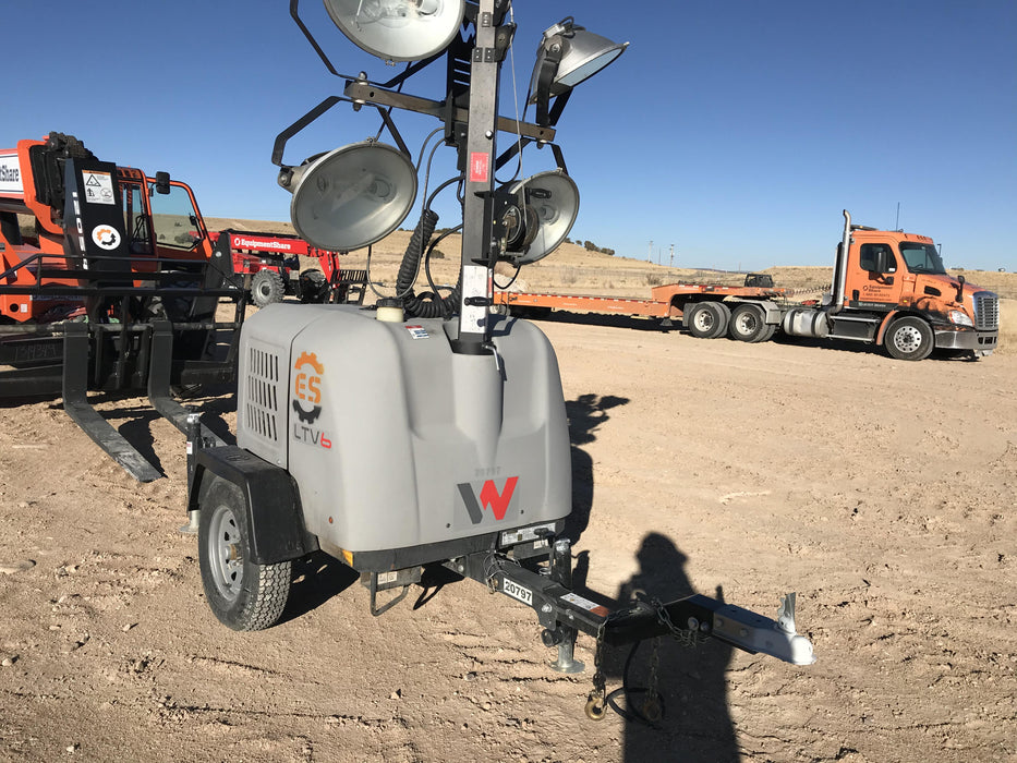 2018 Wacker Neuson LTV6L-MH Wacker Neuson LTV6L Mobile Light Tower w/Fuel Level Sensor Installed