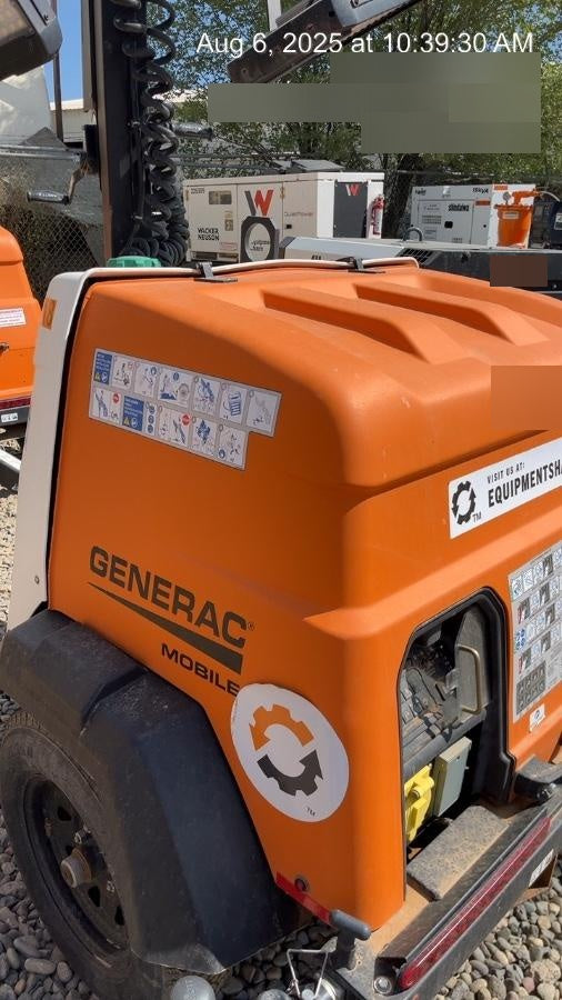 2023 Generac MLT2 Diesel, Flex Switch 120V Input, Powerzone Controller, (4) 320W LED Lights, 4kW Generator, 39.9 Gal Fuel Tank, 2" Ball, T3