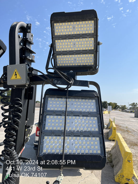 2024 Generac MLT2 Diesel, Flex Switch 120V Input, Powerzone Controller, 
(4) 320W LED Lights, 4kW Generator, 39.9 Gal Fuel Tank, 2" Ball, T3