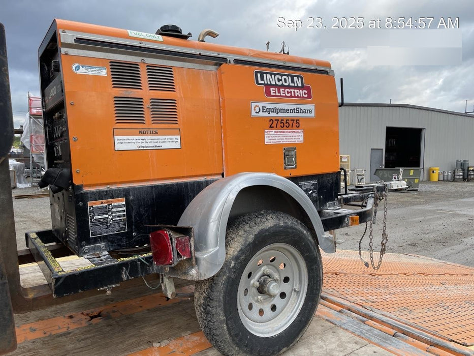 2022 Lincoln Electric LE400 Kubota V1505, Trlr, Cable Rack, Light Kit, ES Decals, T3