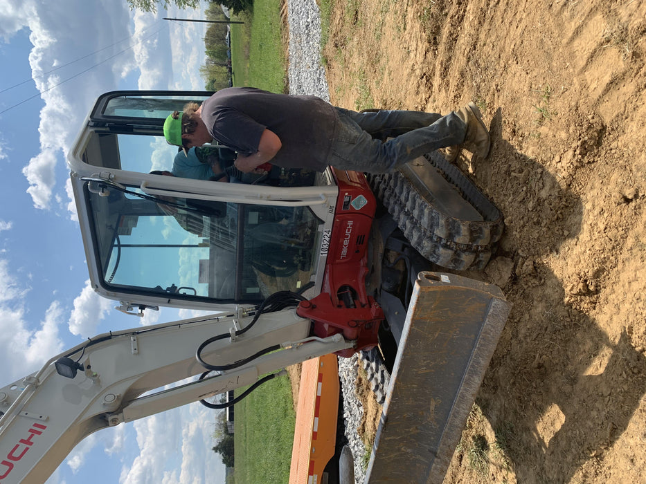 2020 Takeuchi TB235-2CR Cab/Heat/Air, Rubber Tracks, Manual TAG QC