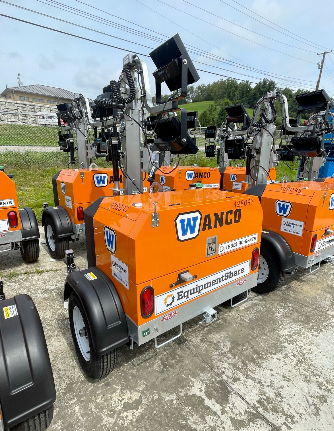 2024 Wanco WLTT-4MM4K Diesel, Deep Sea Controller, Shore Power Plug, Auto Start, (4) 350W LED Floodlights, 4kW Generator, 60 Gal Fuel Tank, 2" Ball, T3