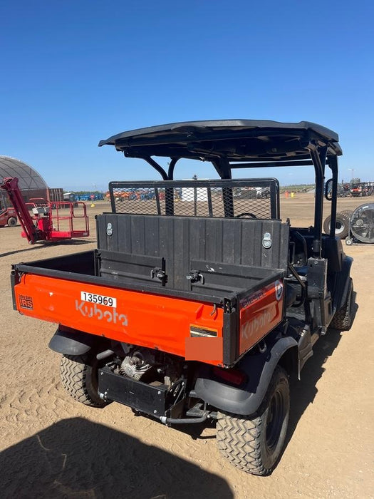2022 Kubota RTV-X1140W-H Plastic Canopy, Windshield Acrylic Clear, LED Strobe Light, Wire Harness Kit, Back up Alarm