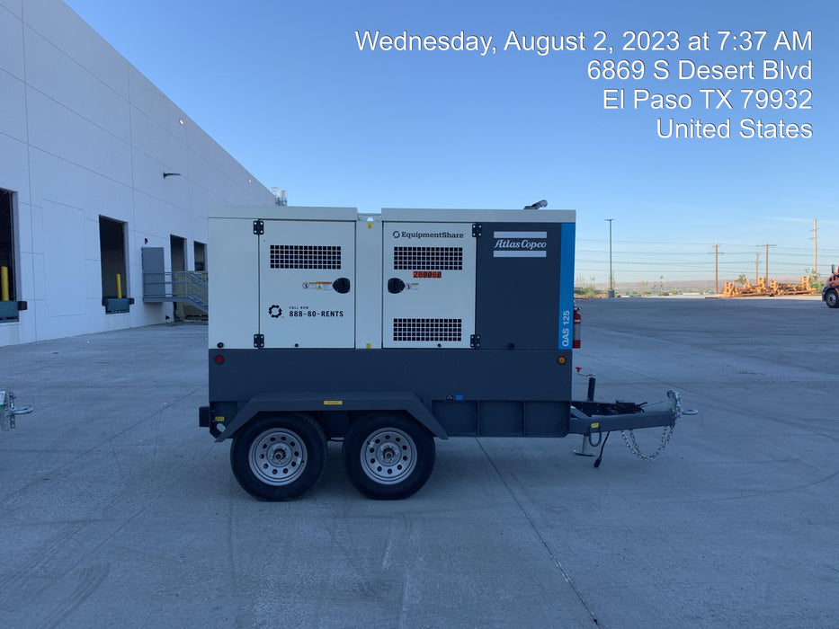 2022 ATLAS COPCO QAS 125