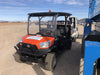 2022 Kubota RTV-X1140W-H Plastic Canopy, Windshield Acrylic Clear, LED Strobe Light, Wire Harness Kit, Back up Alarm