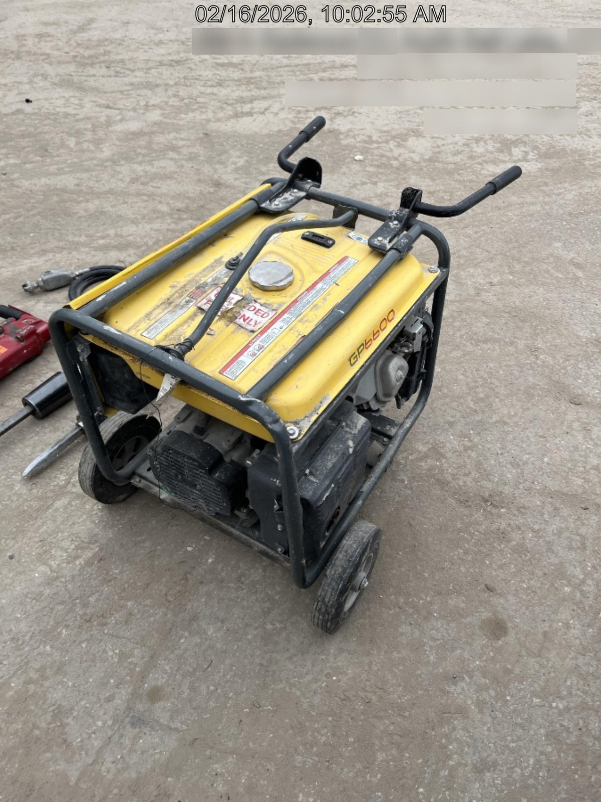 2020 WACKER NEUSON GP6600A