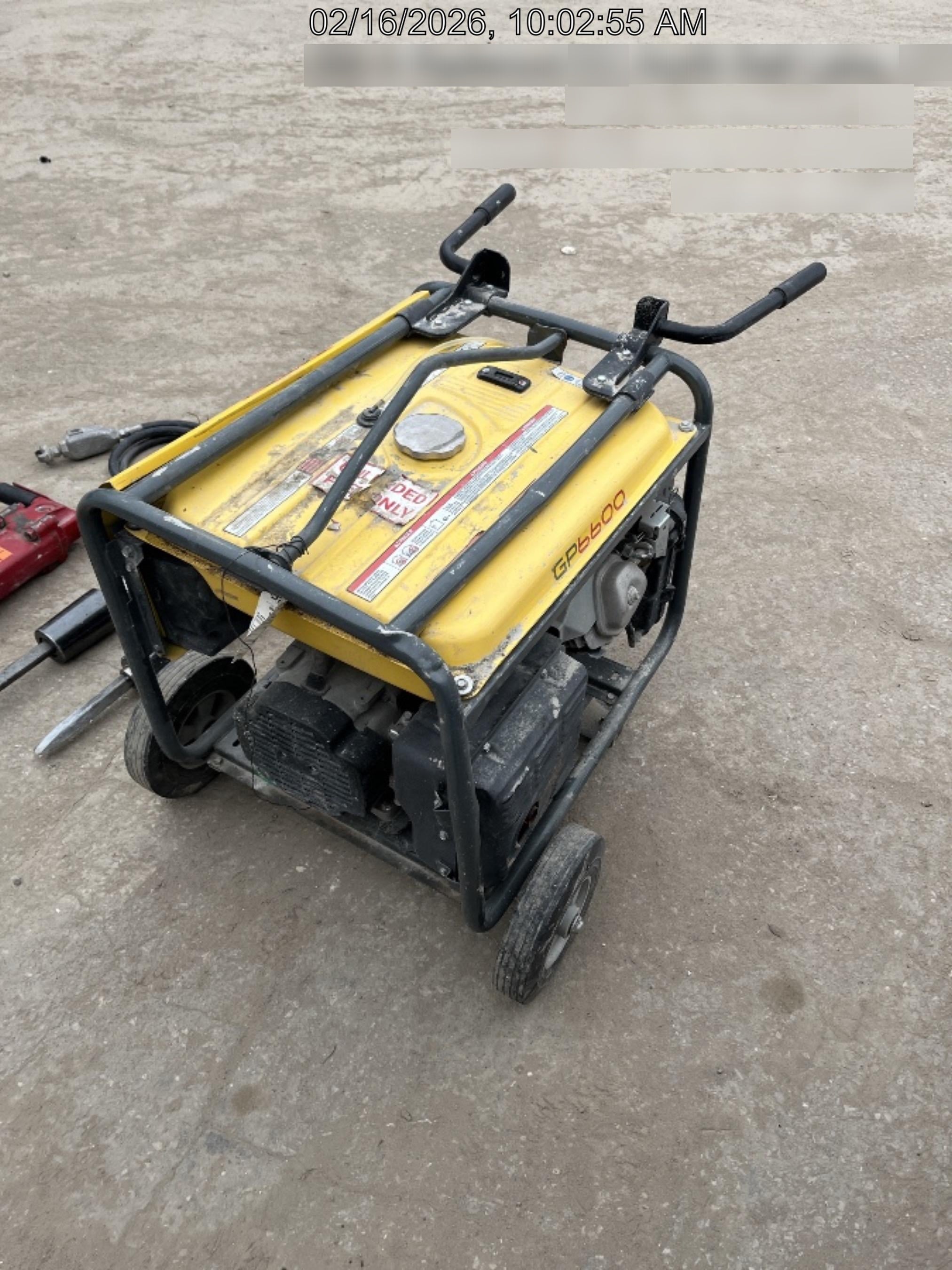 2020 WACKER NEUSON GP6600A