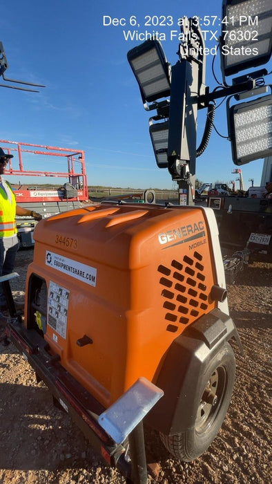 2023 Generac MLT2 Diesel, Flex Switch 120V Input, Powerzone Controller, (4) 320W LED Lights, 4kW Generator, 39.9 Gal Fuel Tank, 2" Ball, T3