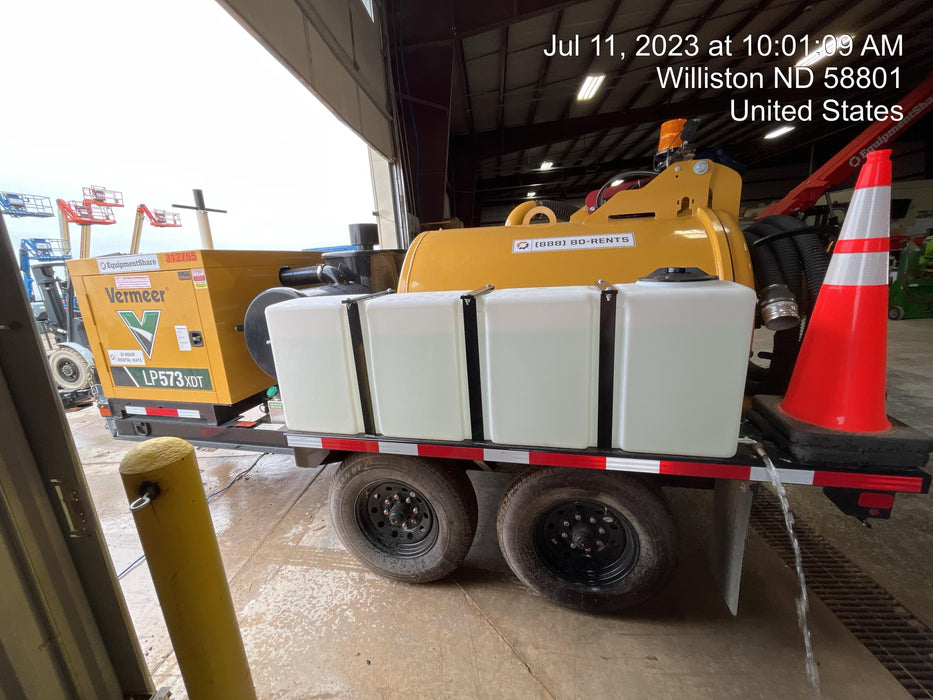 2023 Vac-Tron LP573XDT T4 Koehler Diesel Engine, 500 Gallon Debris Tank, x2 100 Gallon Water Tanks