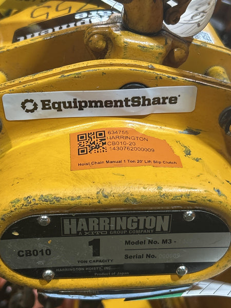 2026 HARRINGTON CB010-20