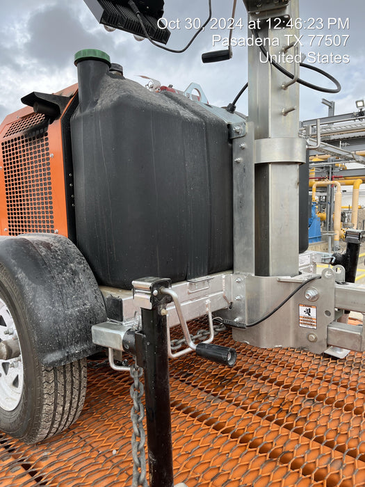 2024 Wanco WLTT-4MM4K Diesel, Deep Sea Controller, Shore Power Plug, Auto Start, (4) 350W LED Floodlights, 4kW Generator, 60 Gal Fuel Tank, 2" Ball, T3