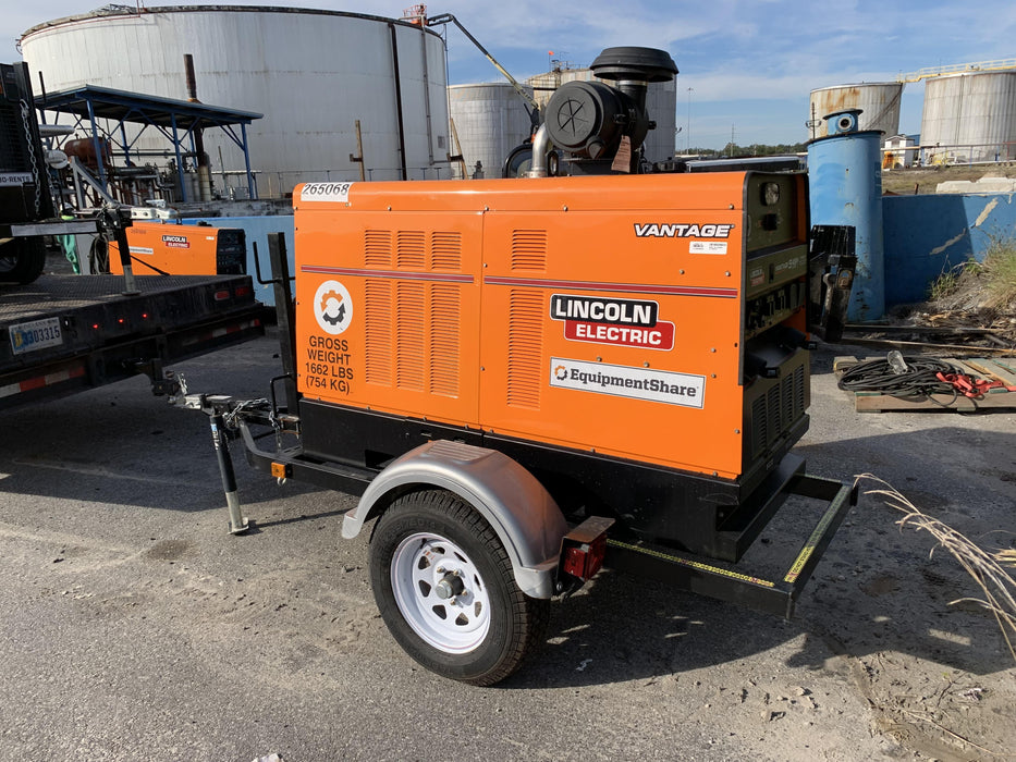 2022 Lincoln Electric Vantage 549X Crosslink Technology, Trailer Mounted, ES Decals, T3