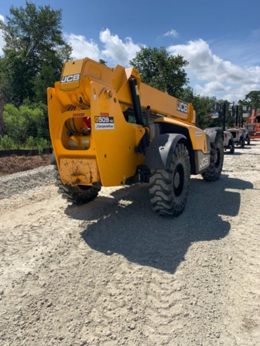 2020 JCB 509-42 Cab/Heat/Air, Solid Tires, Work Lights, Beacon, Aux Hydraulics, Back up Alarm, Lifting Eye, ES Decals