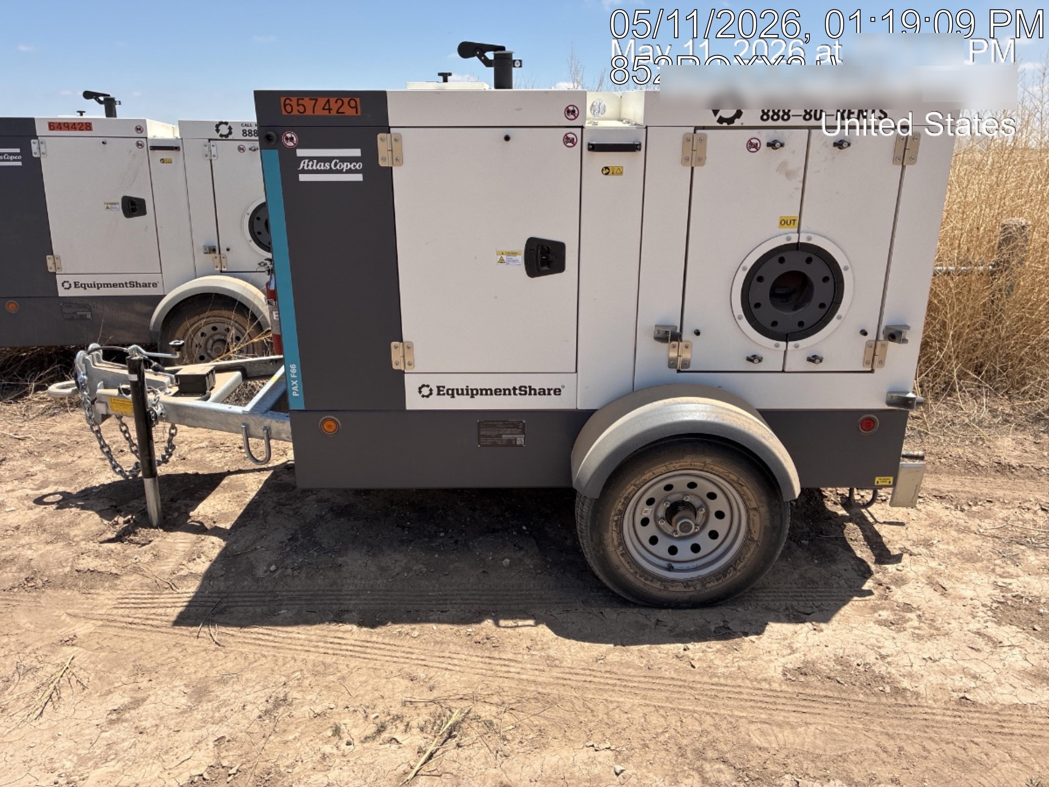2026 ATLAS COPCO PAX F66 KD-S