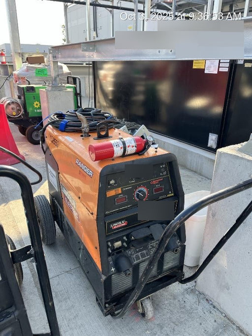 2021 Lincoln Electric Ranger 305 LPG LPG One-Pak (includes undercarriage, tank holder & tank strap) ORANGE