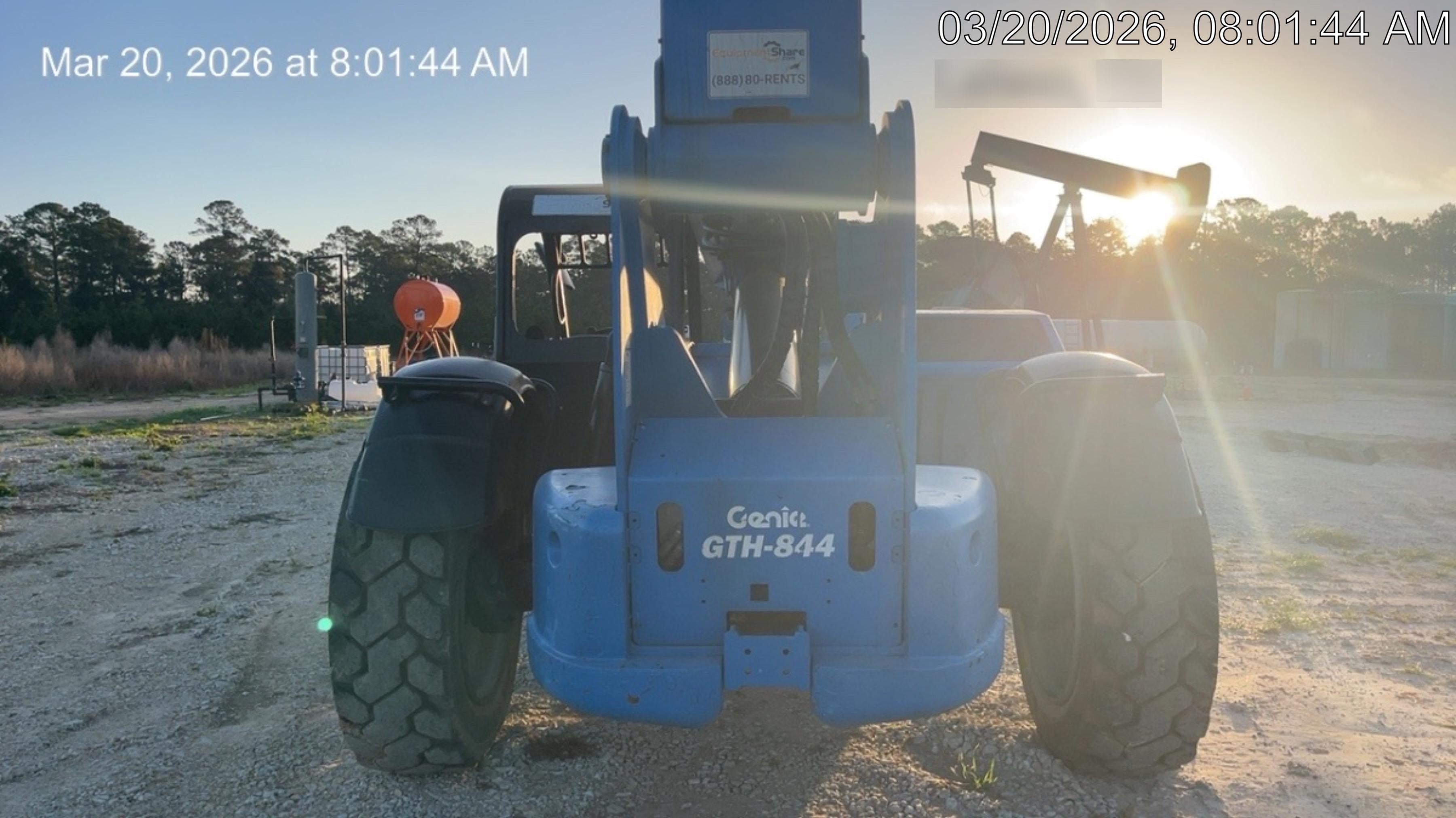 2017 Genie GTH-844 Genie GTH 844, Solid Tires, 60" carriage, Open ROPS - GTH08E-10916