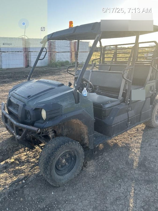 Kawasaki Mule PRO-DXT Kawasaki Mule PRO-DXT Diesel Utility Cart w/Alarm/Beacon, Hard Top, ES Track Hardware