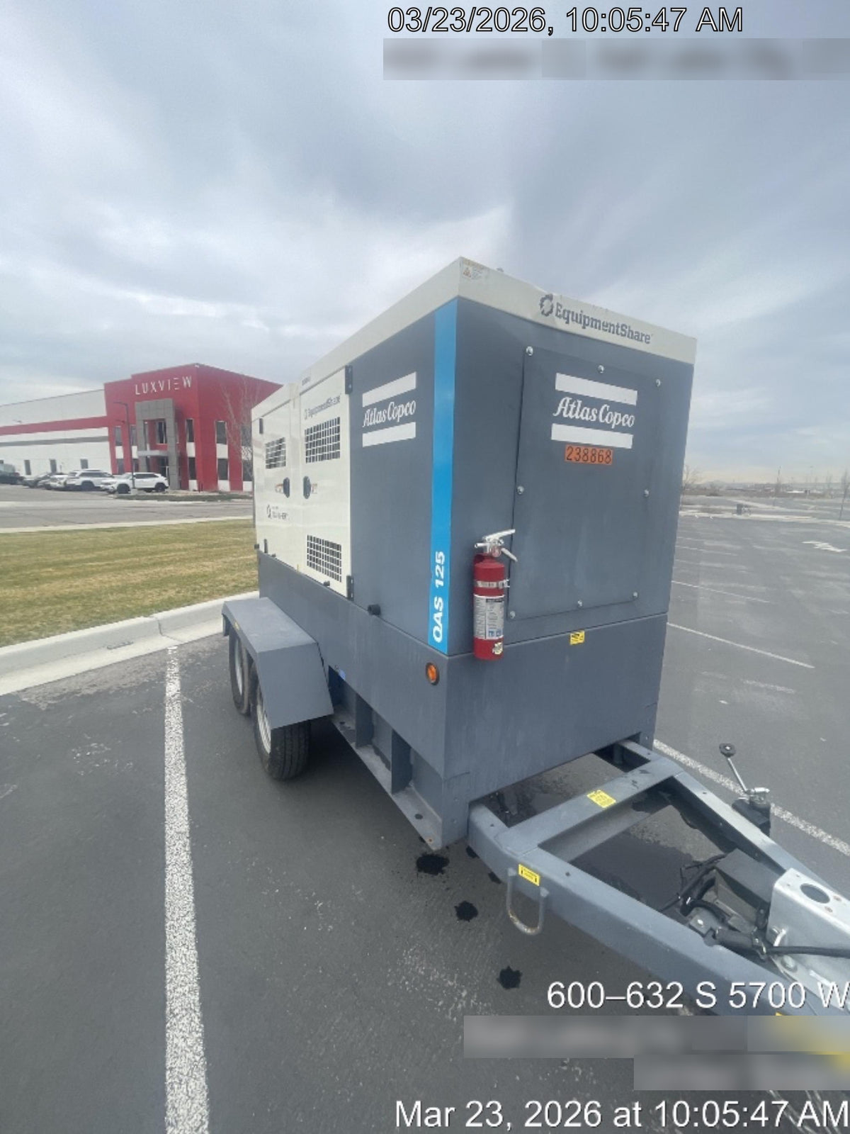 2022 ATLAS COPCO QAS 125