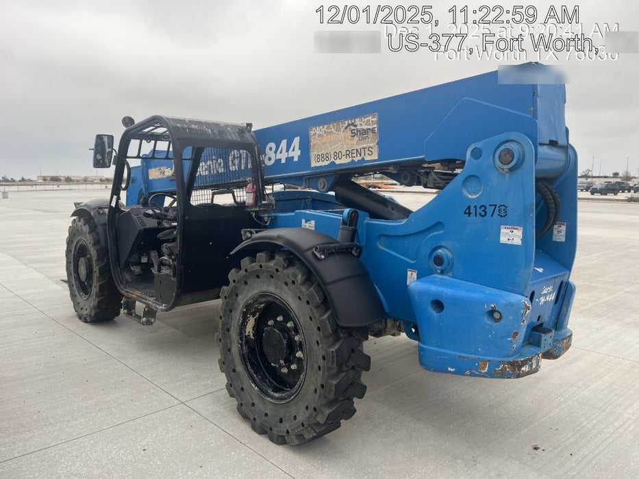 2017 Genie GTH-844 Genie GTH844 Telehandler, 60" Carriage, Solid Tires