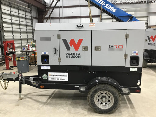 2019 WACKER NEUSON G70