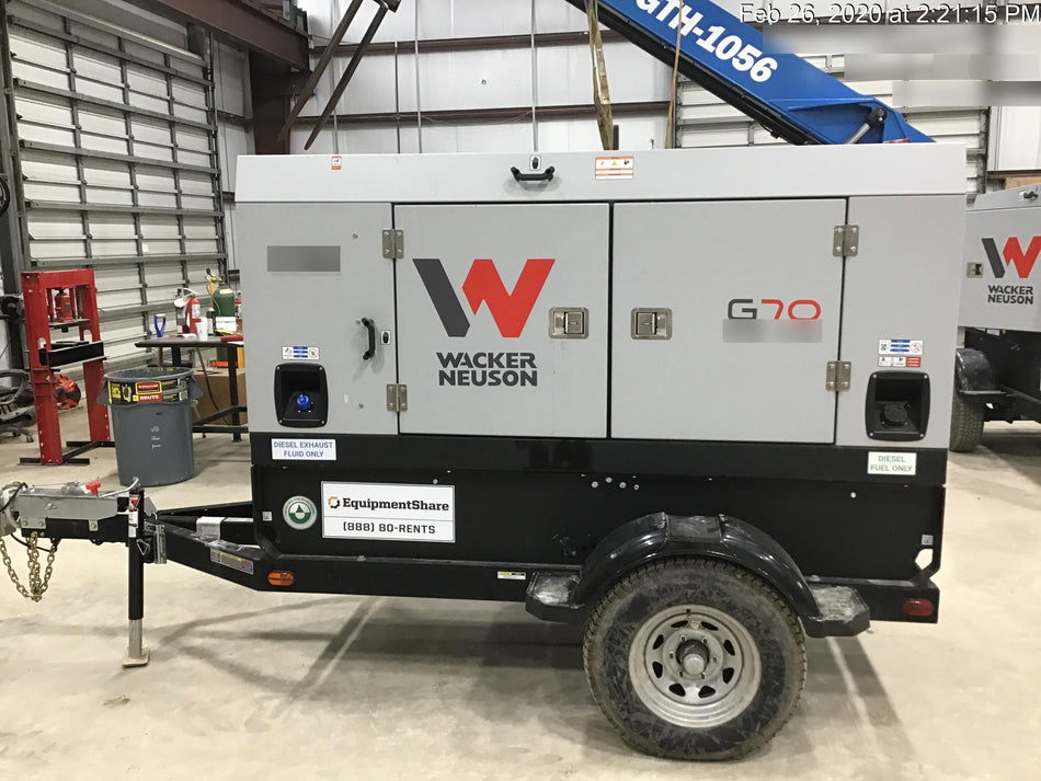 2019 WACKER NEUSON G70