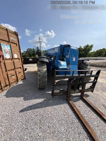 2018 Genie GTH-636 Genie GTH-636 w/Open ROPS, Solid Tires, Work Light/Beacon, 48" Carriage and Forks