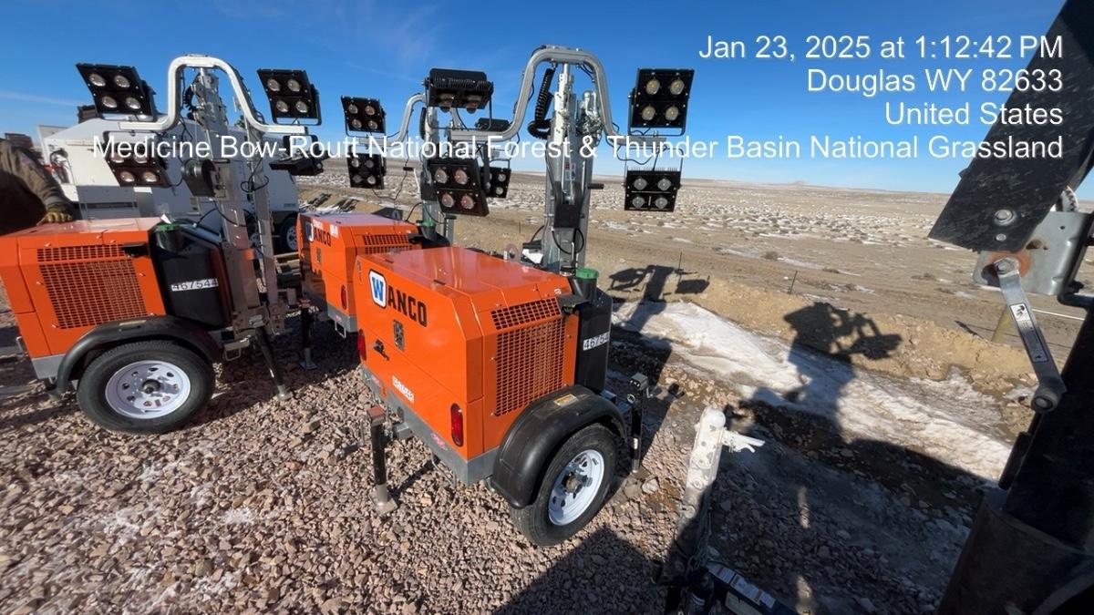 2024 Wanco WLTT-4MM4K Diesel, Deep Sea Controller, Shore Power Plug, Auto Start, (4) 350W LED Floodlights, 4kW Generator, 60 Gal Fuel Tank, 2" Ball, T3