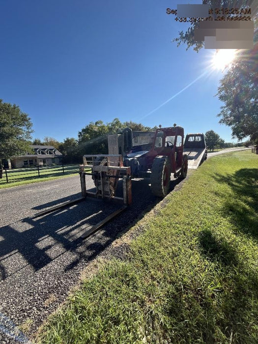 2016 Skyjack SJ843 TH 60" Carriage, Solid Tires, Open ROPS